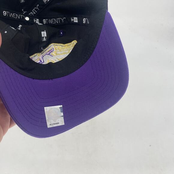 Fresno Grizzlies New Era 9Twenty Adjustable Back Purple Low Rider Baseball Cap - Picture 6 of 6